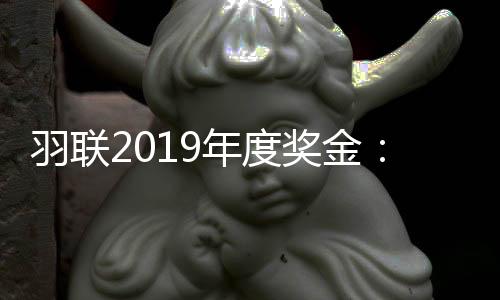 羽联2019年度奖金:桃田创新纪录 陈雨菲排名女单榜首