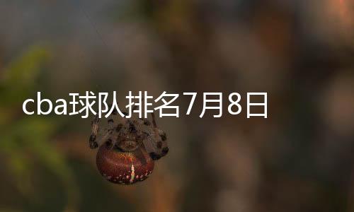 cba球队排名7月8日比赛结果胜率排行： 广东胜率94.9%