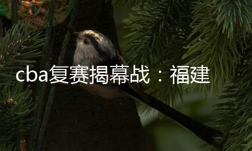 cba复赛揭幕战:福建121